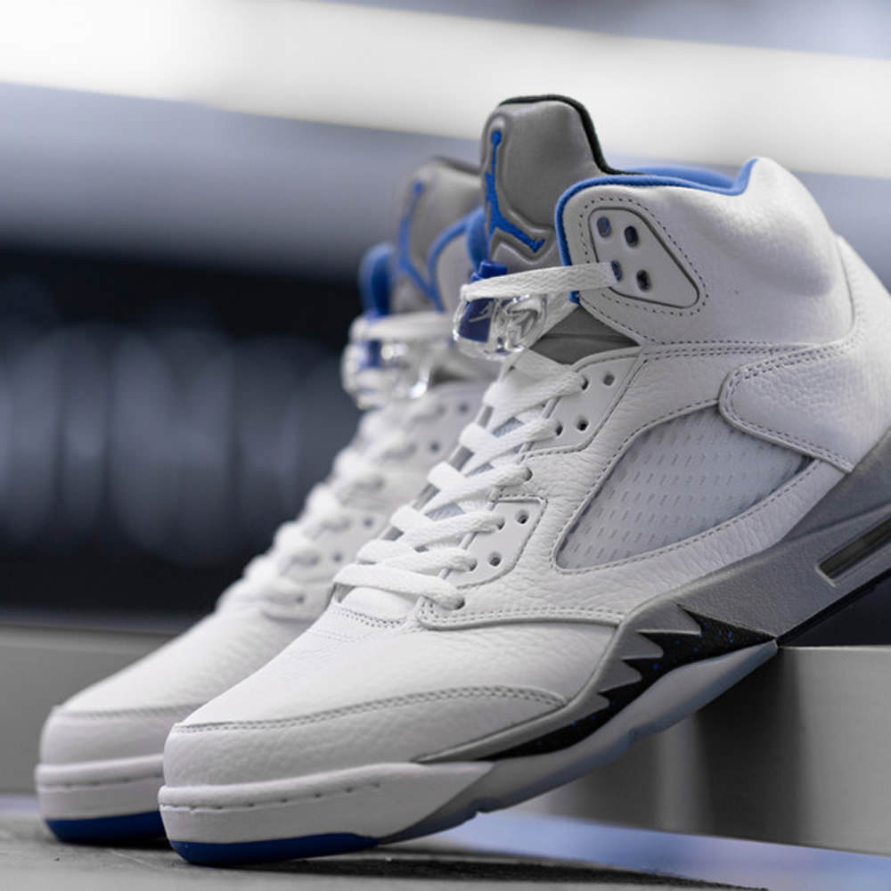 jordan 5 retro white stealth