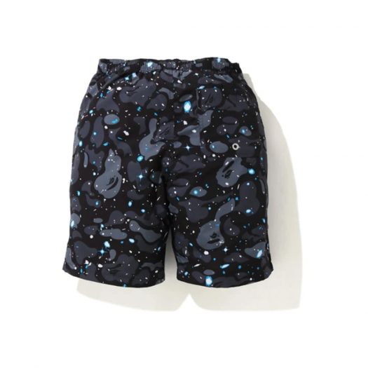 Bape Space Camo Beach Shorts (Ss20) Black