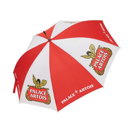 Palace Stella Artois Umbrella White/Red