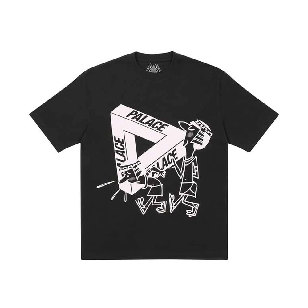 Palace If You Build It T-Shirt BlackPalace If You Build It T-Shirt ...