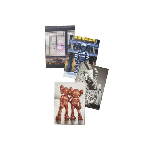 KAWS Brooklyn Museum Monumental Sculptures Postcard Set of 4
