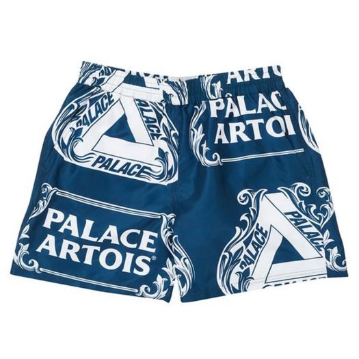 Palace Stella Artois Swim Short Navy/White