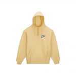 Supreme Nike Half Zip Hooded Sweatshirt Pale Yellow