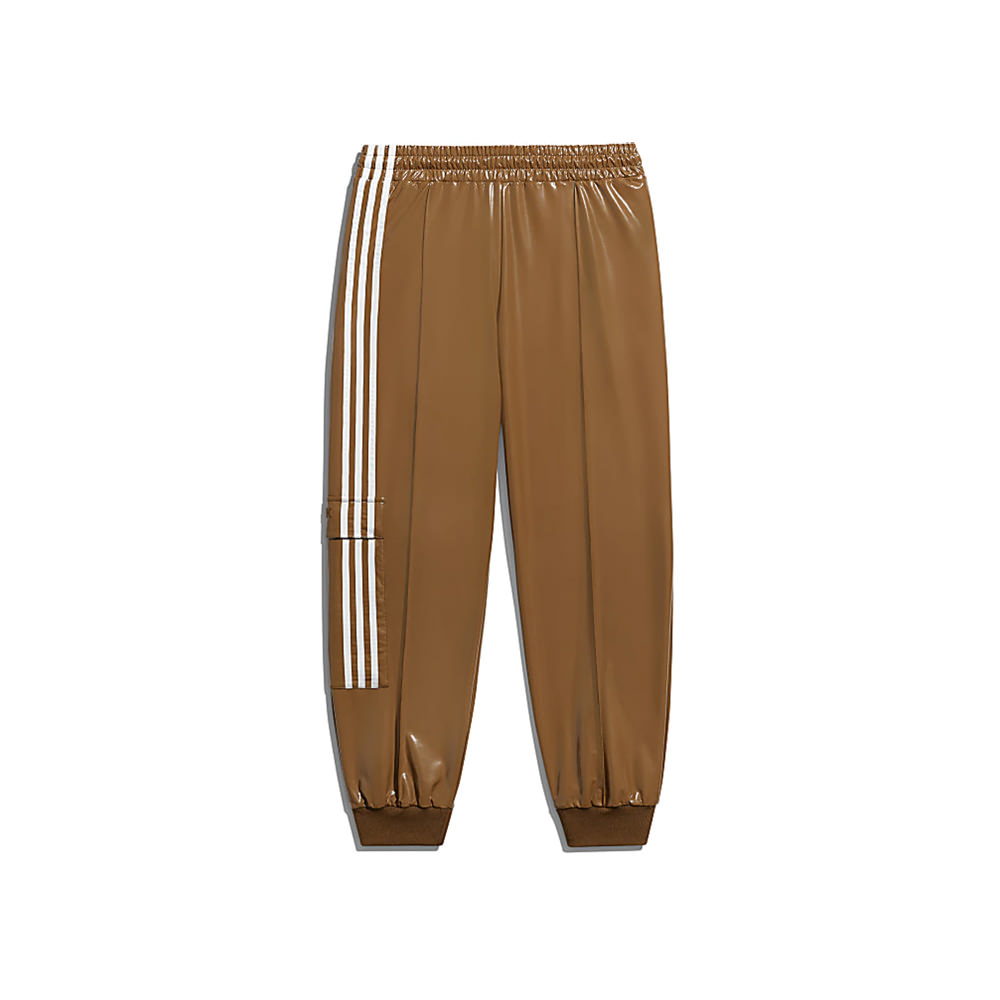 adidas Ivy Park Latex Track Pants (All Gender) Wild Brown - OFour