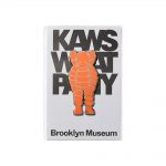 KAWS Brooklyn Museum WHAT PARTY Pin Orange