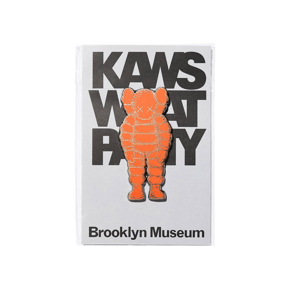 KAWS Brooklyn Museum WHAT PARTY Keyring OrangeKAWS Brooklyn Museum WHAT  PARTY Keyring Orange - OFour