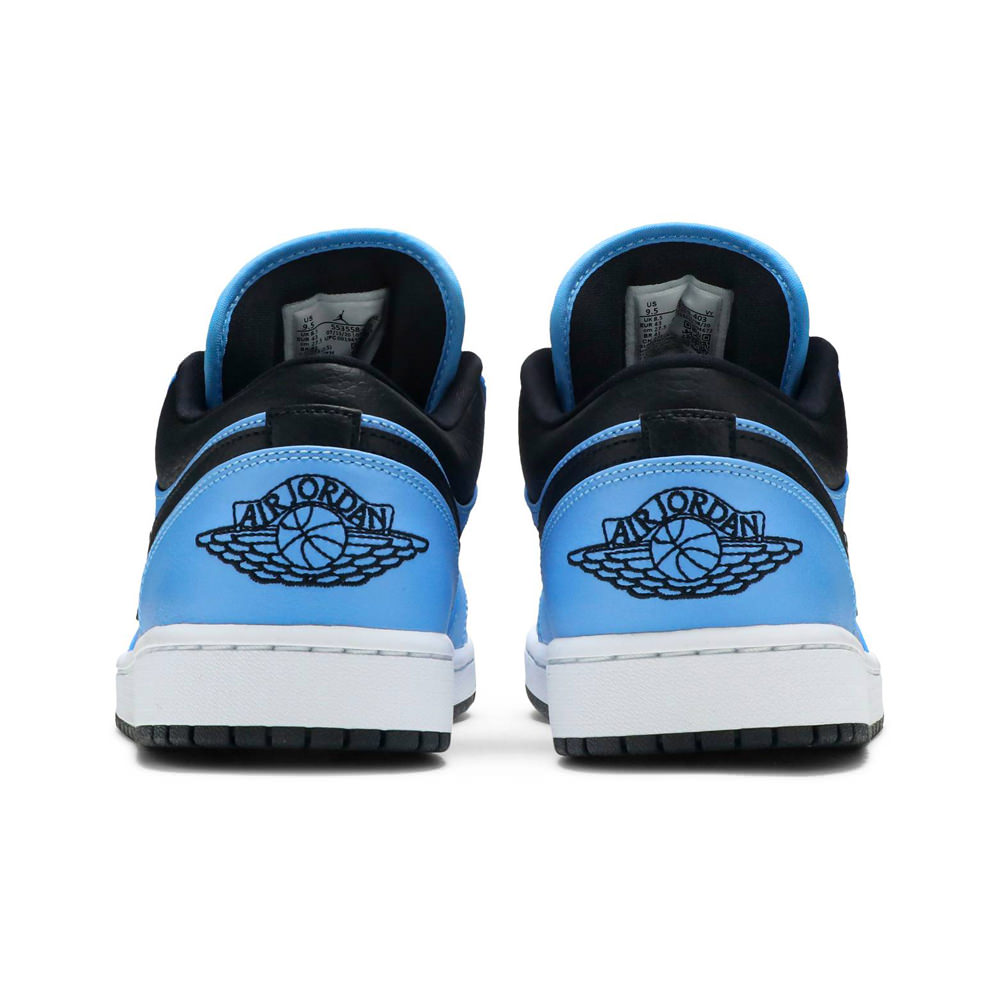 Jordan 1 Low University Blue Blackjordan 1 Low University Blue Black Ofour