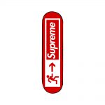 Supreme Exit Skateboard Deck Red