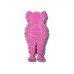 KAWS Brooklyn Museum WHAT PARTY Pin Pink