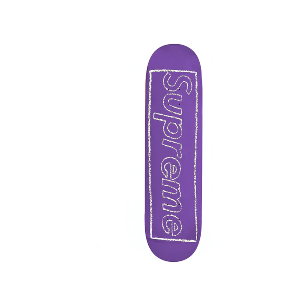名作 12-12 skateboard Logo Chalk KAWS Supreme - その他 - labelians.fr
