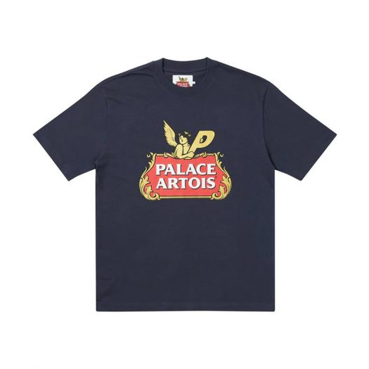 Palace Stella Artois Cartouche T-Shirt Navy