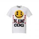 Cactus Plant Flea Market x CDG Smiley Face Be Kind T-Shirt White