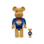 Bearbrick Nike SB 100% & 400% Set Bearbrick Blue/Brown