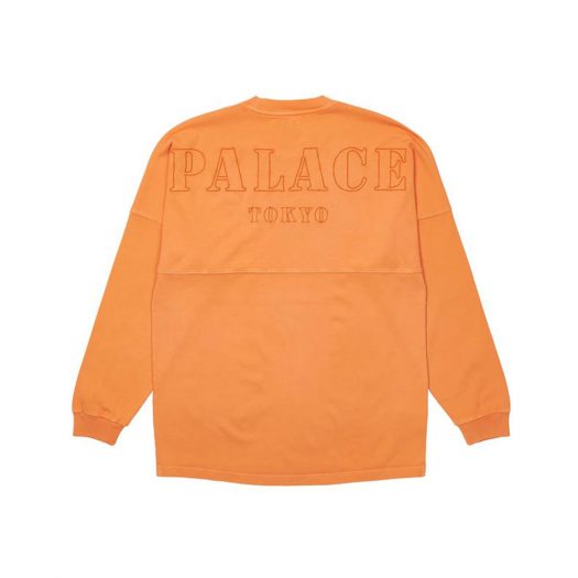 Palace Shop Drop Shoulder Longsleeve Orange - Tokyo