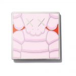 KAWS Brooklyn Museum WHAT PARTY Square Pin Light Pink
