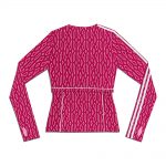 adidas Ivy Park Snap Monogram Top (Plus Size) Bold Pink