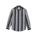 Supreme Nike Cotton Twill Shirt Black Stripe