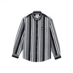 Supreme Nike Cotton Twill Shirt Black StripeSupreme Nike Cotton