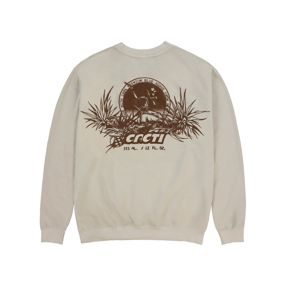 Travis Scott Cacti Mono Heritage Crewneck Grey