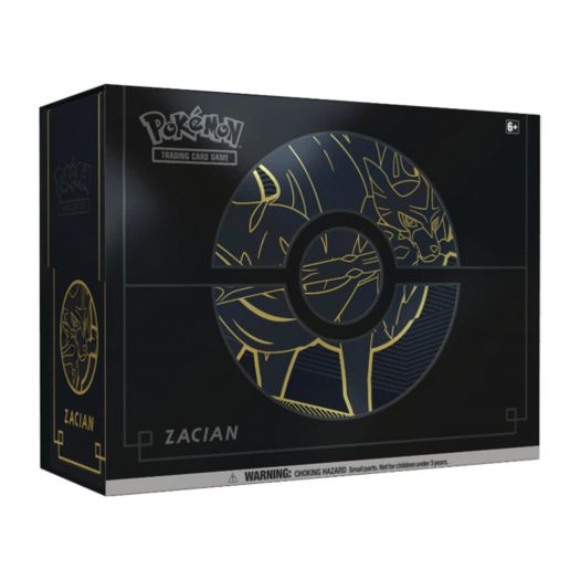 2020 Pokemon TCG Sword & Shield Elite Trainer Box Plus Zacian