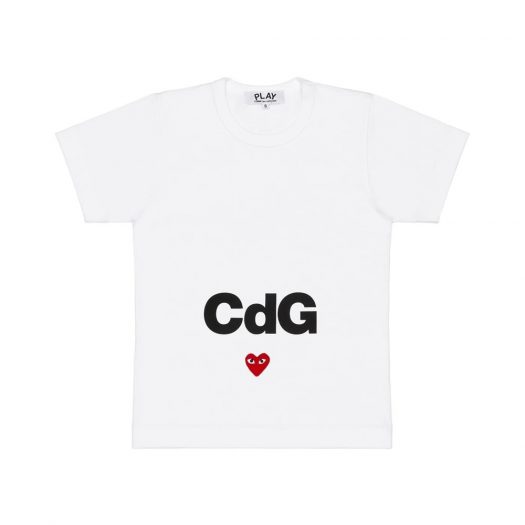 CDG Play Ladies' T-Shirt White