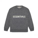 Fear Of God Essentials Knit Sweater Dark Slate/stretch Limo/black