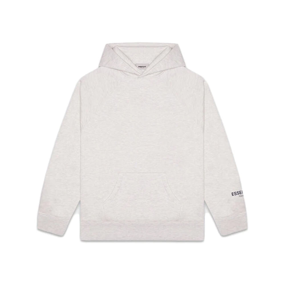 Fear Of God Essentials Core Pullover Hoodie Heather Grey - OFour
