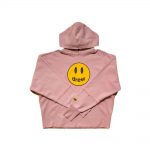 Drew House Mascot Deconstructed Hoodie Dusty Rose