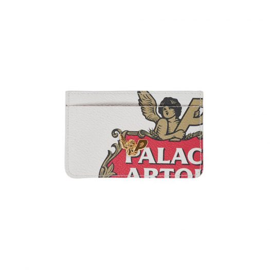 Palace Stella Artois Card Holder Cream