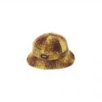 Palace Bless Up Wool Bucket Hat Brown/Yellow