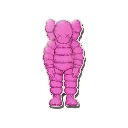 KAWS Brooklyn Museum WHAT PARTY WHAT PARTY Magnet Pink