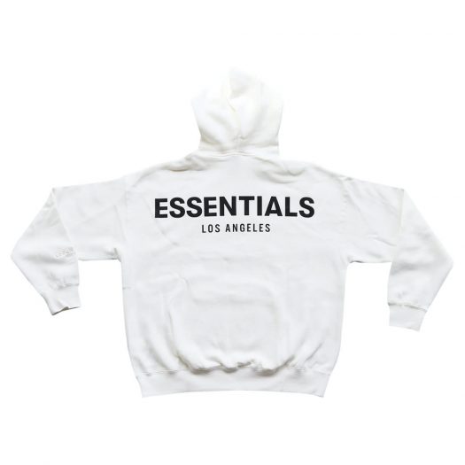 Fear Of God Essentials Los Angeles 3m Pullover Hoodie White