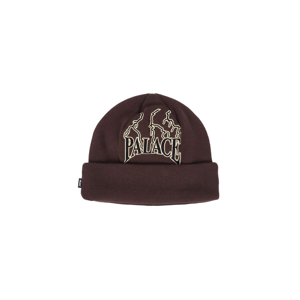 Palace Lightning Speed Beanie Brown