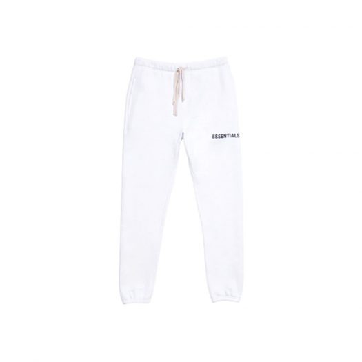 FEAR OF GOD Essentials Graphic Sweatpants White