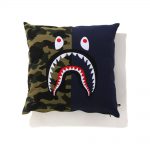 Bape 1st Camo Shark Square Cushion Navy
