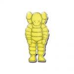 KAWS Brooklyn Museum WHAT PARTY WHAT PARTY Magnet Yellow