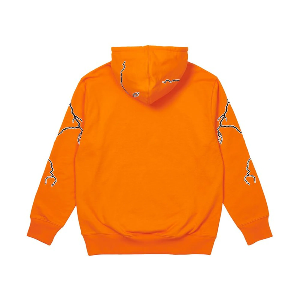 Palace hoodie orange best sale