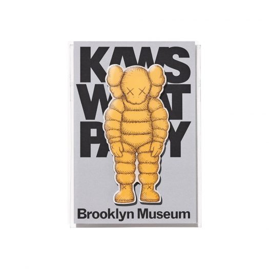 KAWS Brooklyn Museum WHAT PARTY WHAT PARTY Magnet Orange
