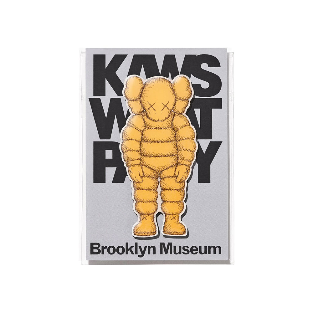 KAWS Brooklyn Museum WHAT PARTY WHAT PARTY Magnet OrangeKAWS Brooklyn ...