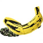 Bape Abc Camo Andy Warhol Banana Cushion (Medium) Green