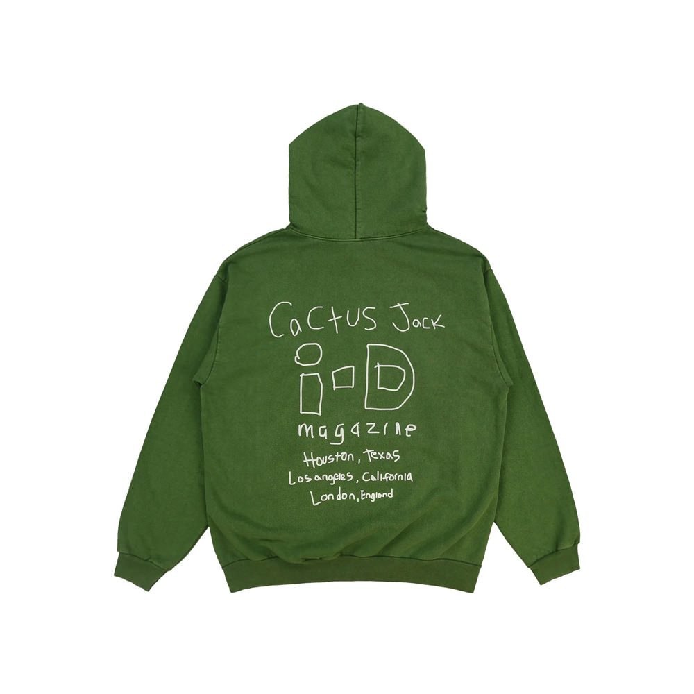 Cactus jack green hoodie new arrivals