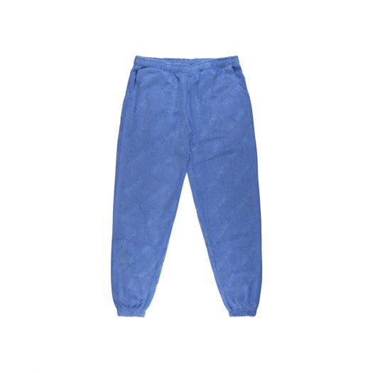 Full Send Jacquard Sweatpants Blue