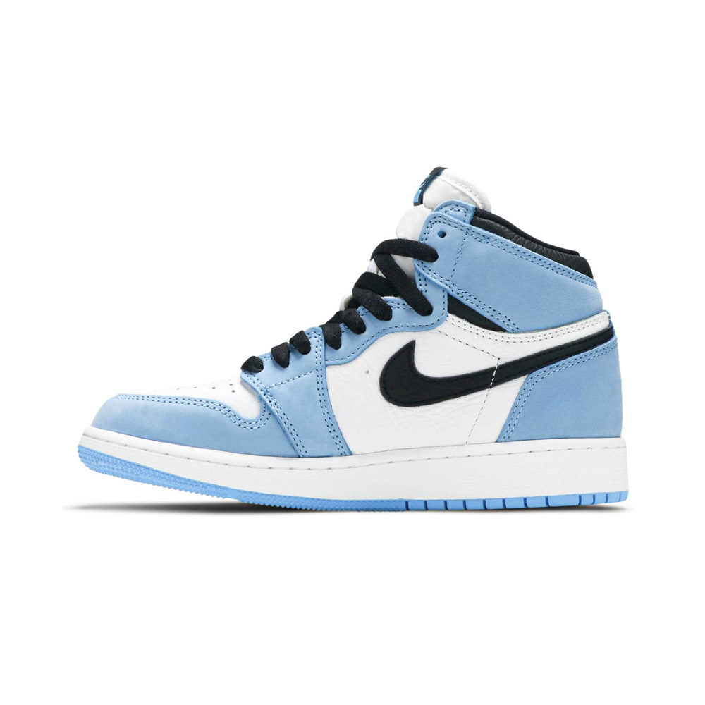 Jordan 1 Retro High White University Blue Black (GS)Jordan 1 Retro High ...