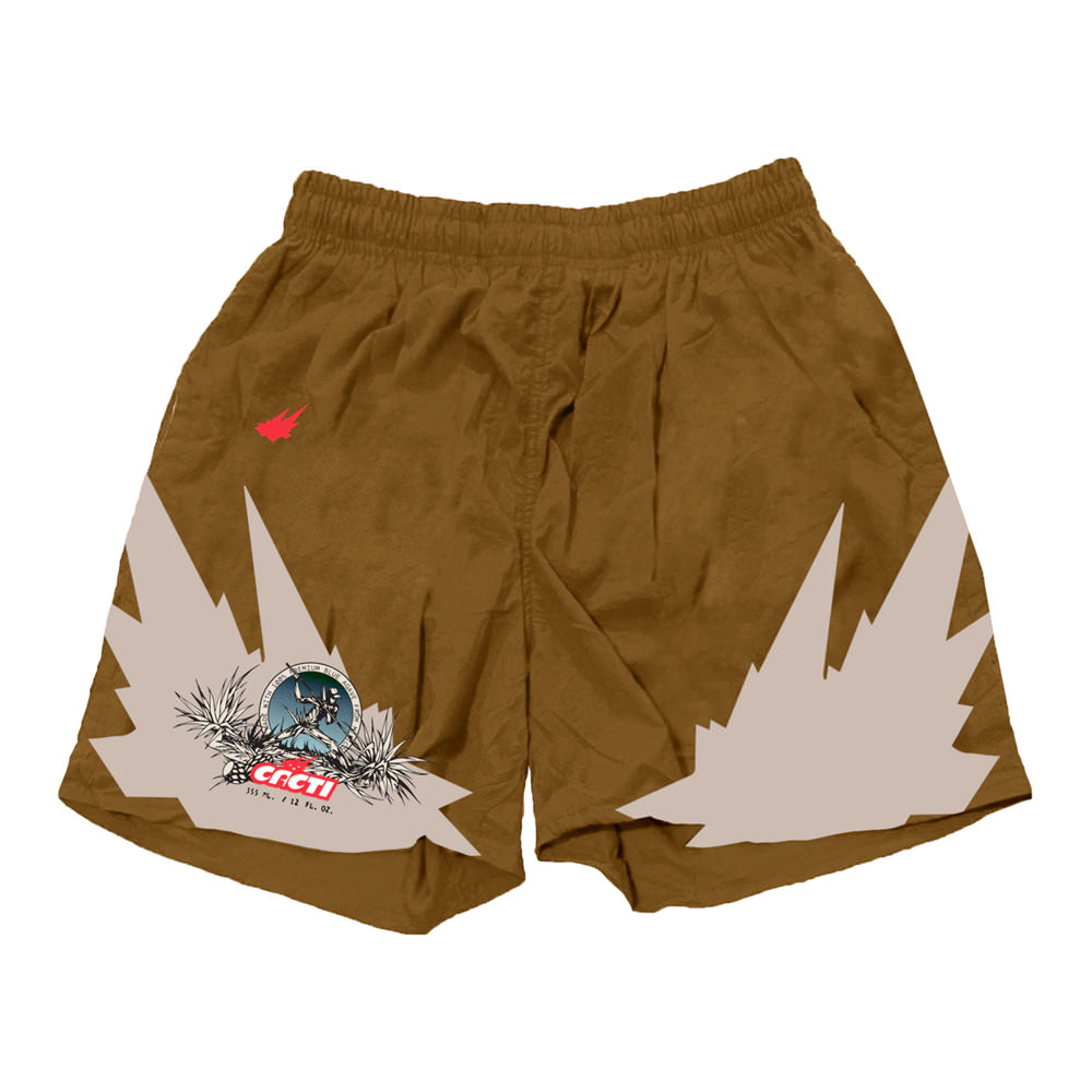 Travis Scott Cacti Heritage Soccer Short II TanTravis Scott Cacti ...