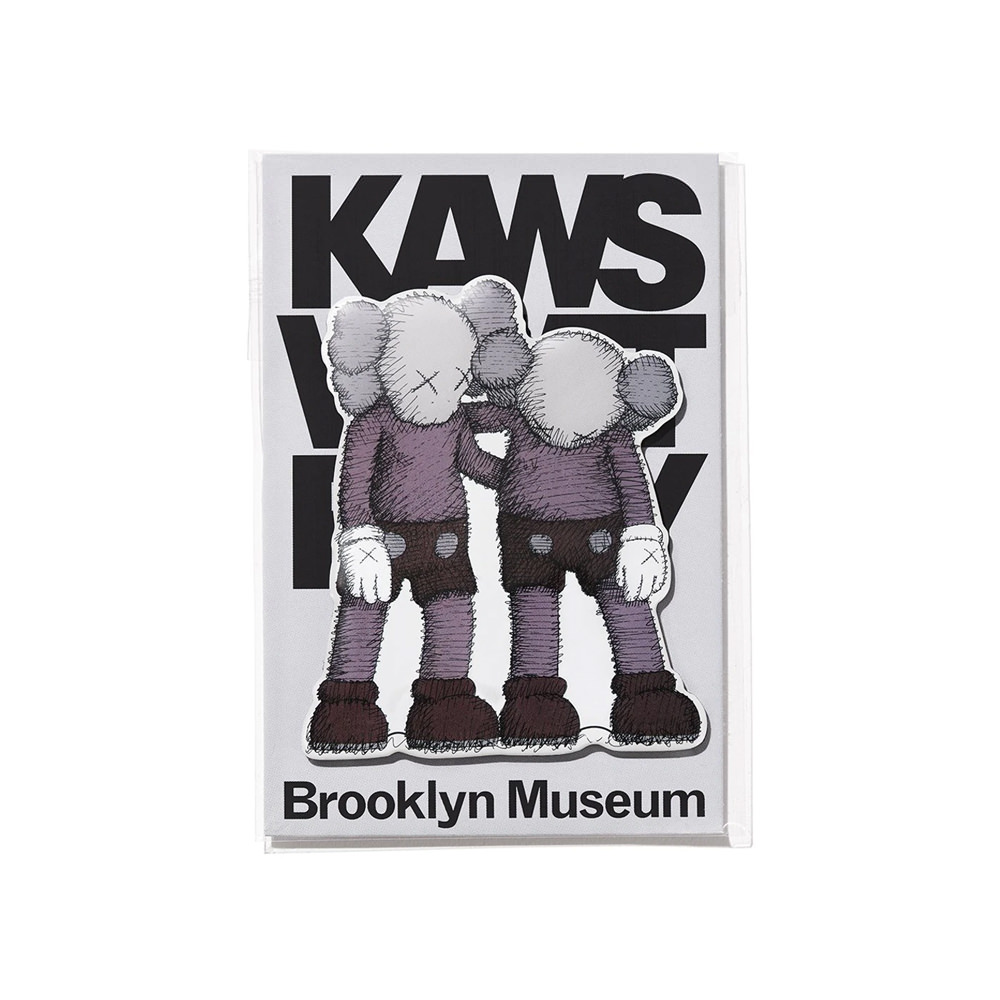 KAWS Brooklyn Museum WHAT PARTY ALONG THE WAY Magnet Grey - OFour