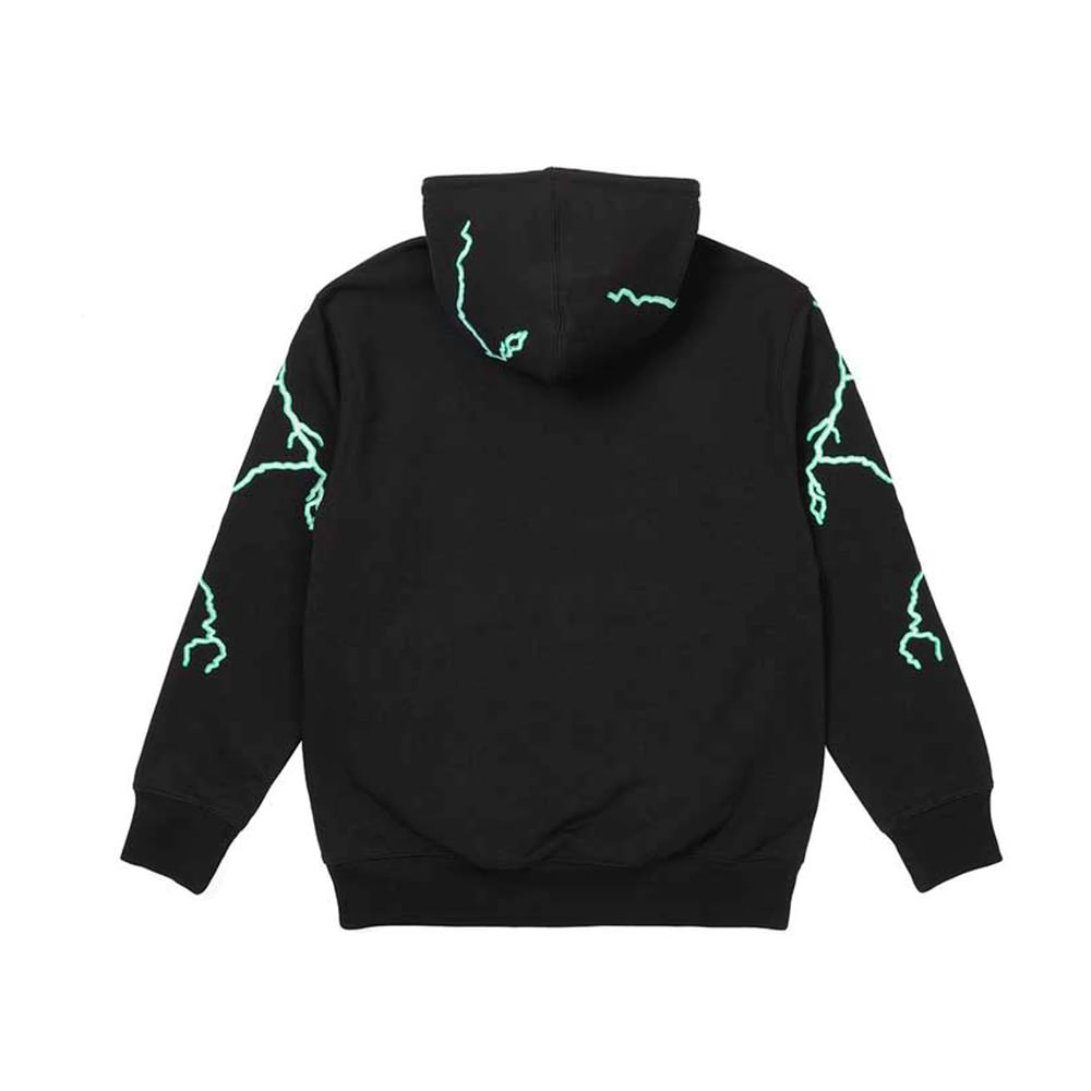 Palace skateboards on sale lightning black hoodie