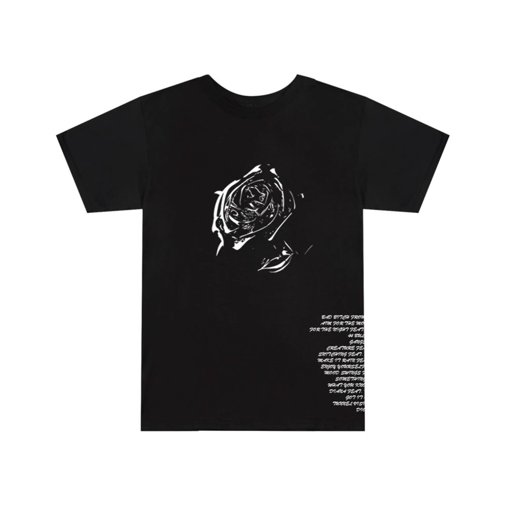 Pop Smoke x Vlone Tracklist Tee BlackPop Smoke x Vlone Tracklist Tee ...