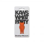 KAWS Brooklyn Museum WHAT PARTY Keyring Orange