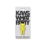 KAWS Brooklyn Museum WHAT PARTY Keyring Yellow