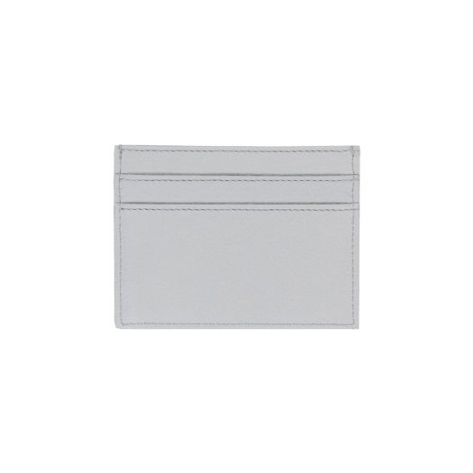 Dior x Jordan Wings Card Holder (4 Card Slot) Grey in Calfskin with Silver-tone
